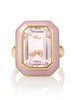 The Icon Blush Enamel Ring - Good Goods World