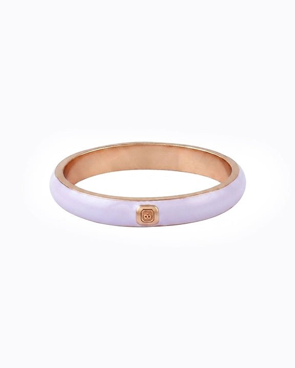 The Icon Lavender Enamel Band - Good Goods World
