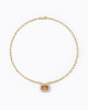 The Icon Lavender Enamel Pendant Necklace - Good Goods World