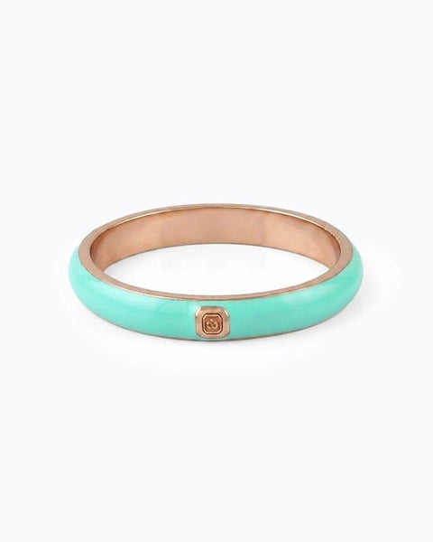 The Icon Seafoam Enamel Band - Good Goods World
