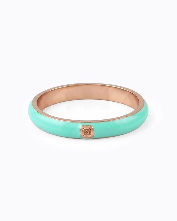 The Icon Seafoam Enamel Band - Good Goods World
