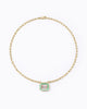 The Icon Seafoam Enamel Pendant Necklace - Good Goods World