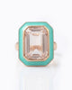 The Icon Seafoam Enamel Ring - Good Goods World